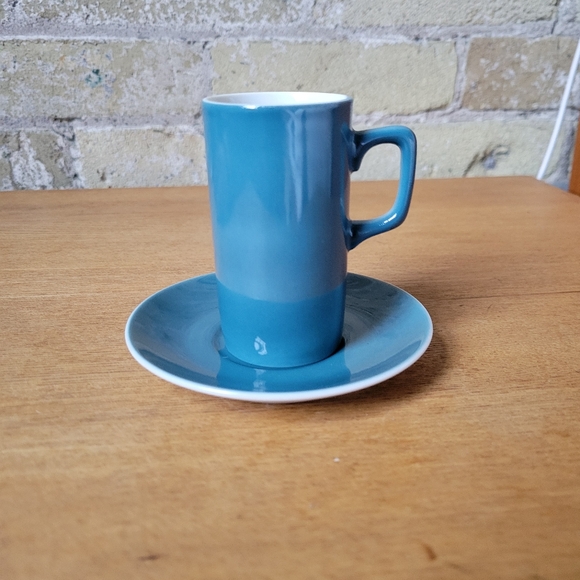 Vintage Kenji Fujita for Tackett Associates, Coffee Cup with Porcelain Saucer - Picture 2 of 7